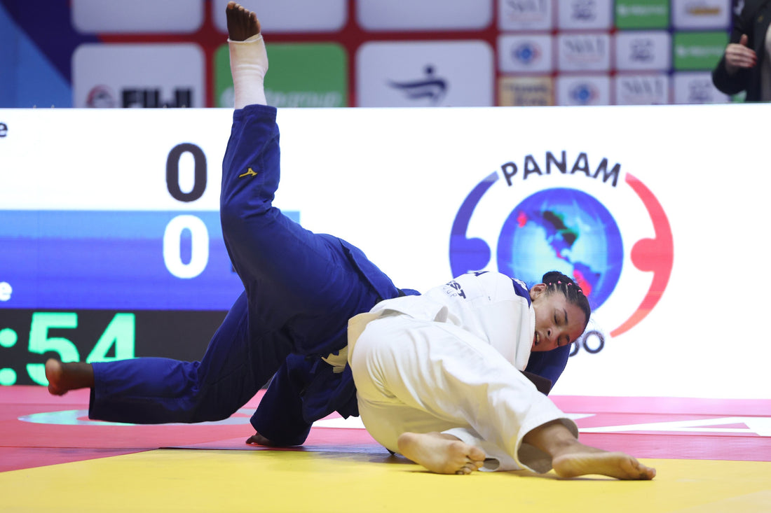 Sleeve Control and Nerve Carry Clarisse Vallim to Cadet -70 kg Gold - Image: IJF / International Judo Federation