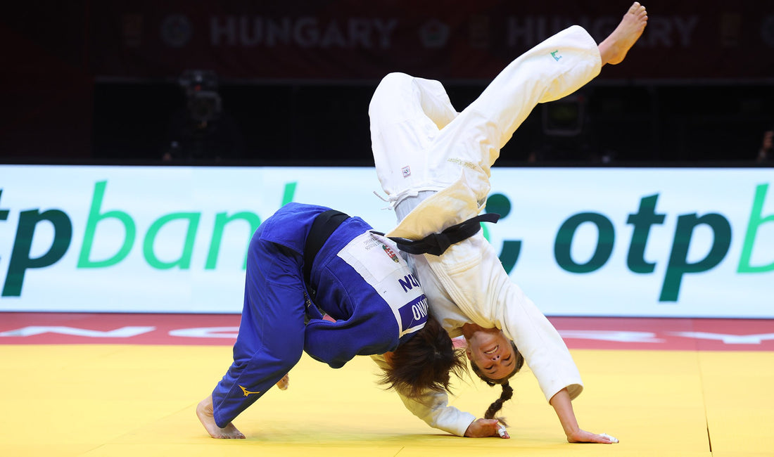 Danno Finds the Opening for -63 kg Gold in Budapest - Image: IJF / International Judo Federation