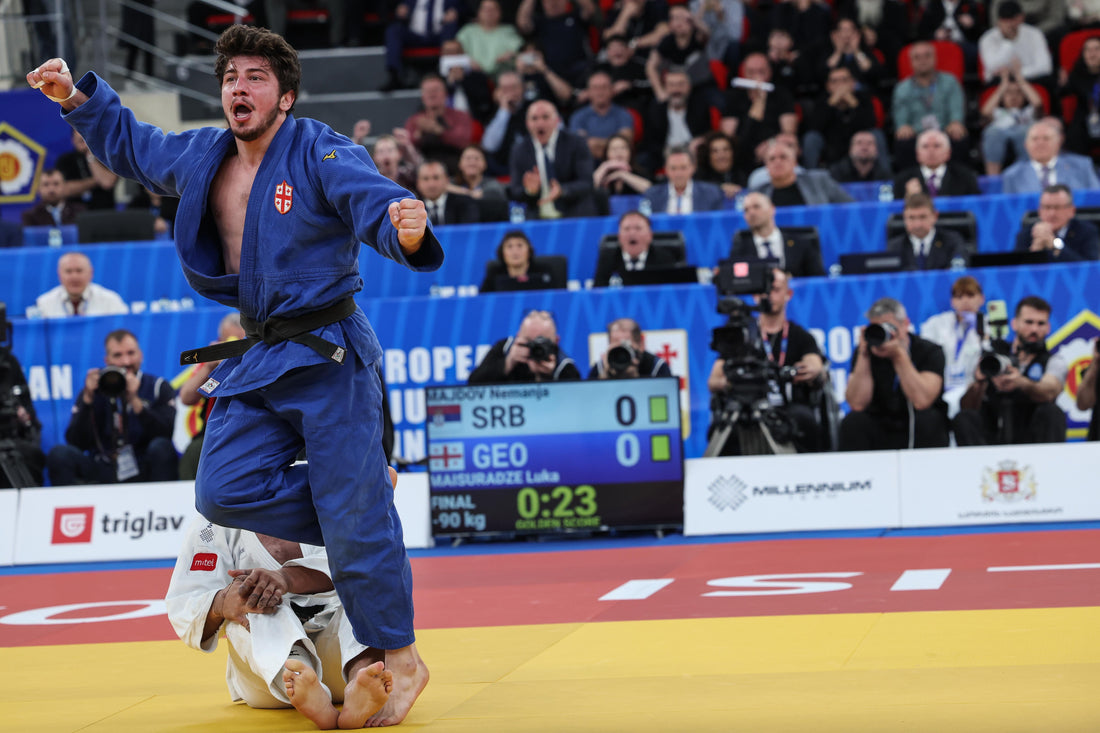 Golden Score lifts Maisuradze as Cret and Ngayap-Hambou add European bronze highlights
