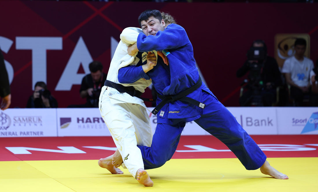 Home Crowd Roars as Baikamurov Seals -100 kg Gold in Astana - Image: IJF / International Judo Federation