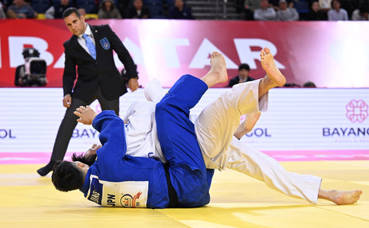 Joonhwan Lee saves his best for last in Ulaanbaatar’s -81 kg final - Image: IJF / International Judo Federation