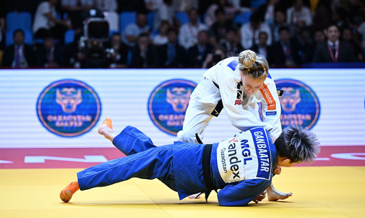 Amber Gersjes turns silver momentum into -48 kg triumph in Astana - Image: IJF / International Judo Federation