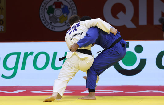 Adam Sangariev Finds the Decisive Ippon Late in the -100 kg Final - Image: IJF / International Judo Federation