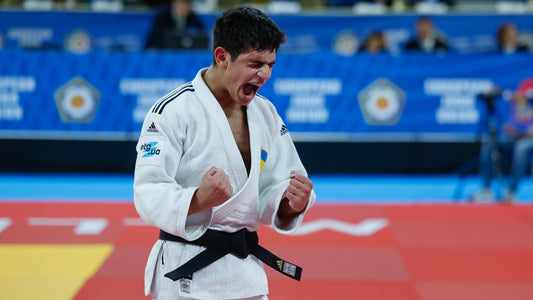 Khazar Heydarov Delivers as Azerbaijan Hits Back in Prague - Image: EJU / European Judo Union