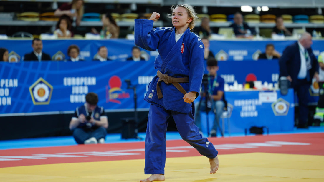 Nina Podymska surges into the -48 kg final to give Ukraine a Prague platform - Image: EJU / European Judo Union