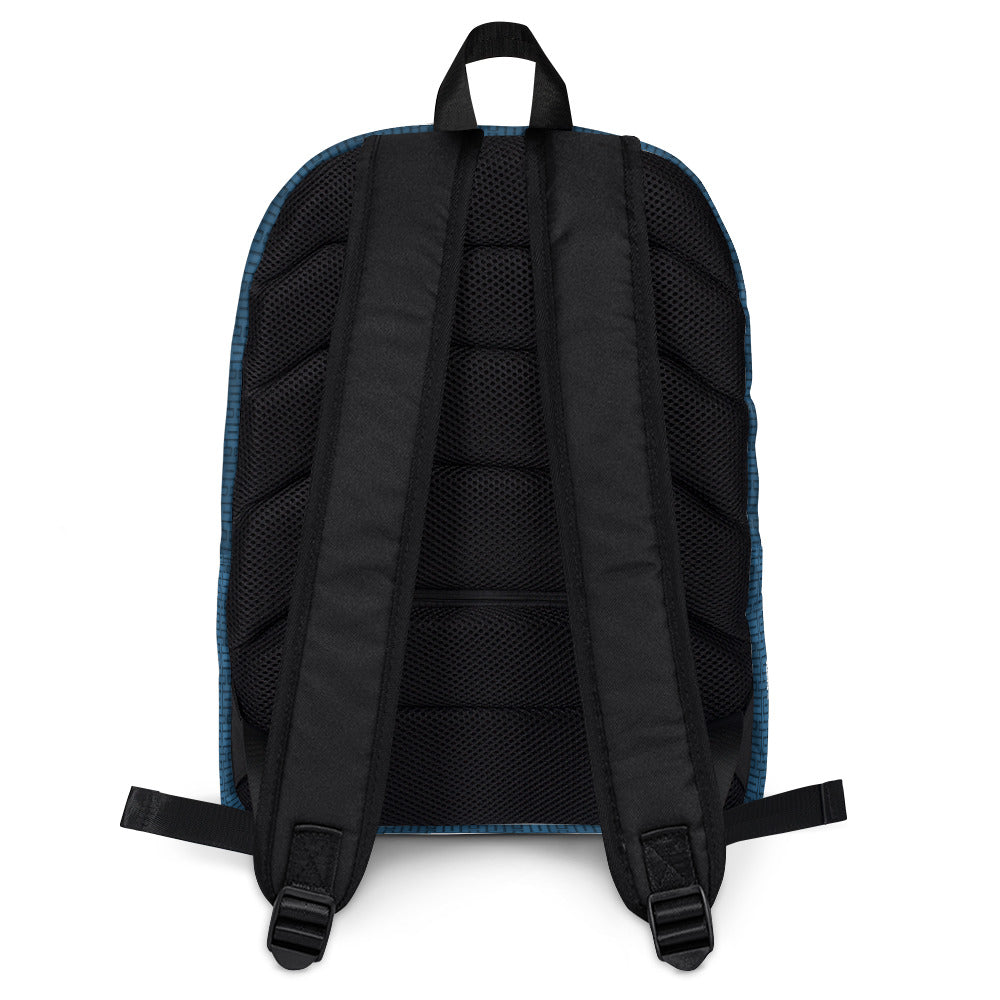 Backpack "JAD Pattern Blue"