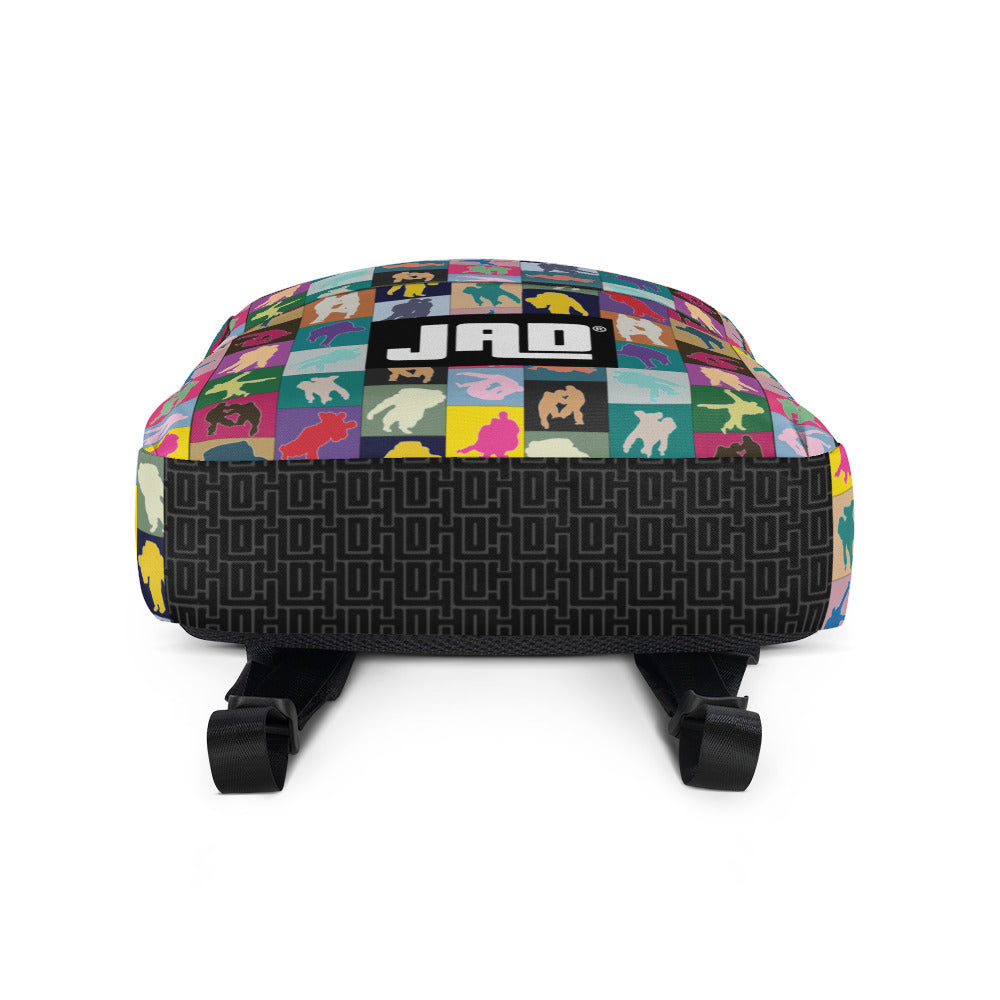 Backpack "Colorful Judo Squares"