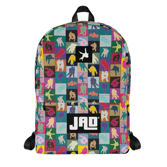 Backpack "Colorful Judo Squares"