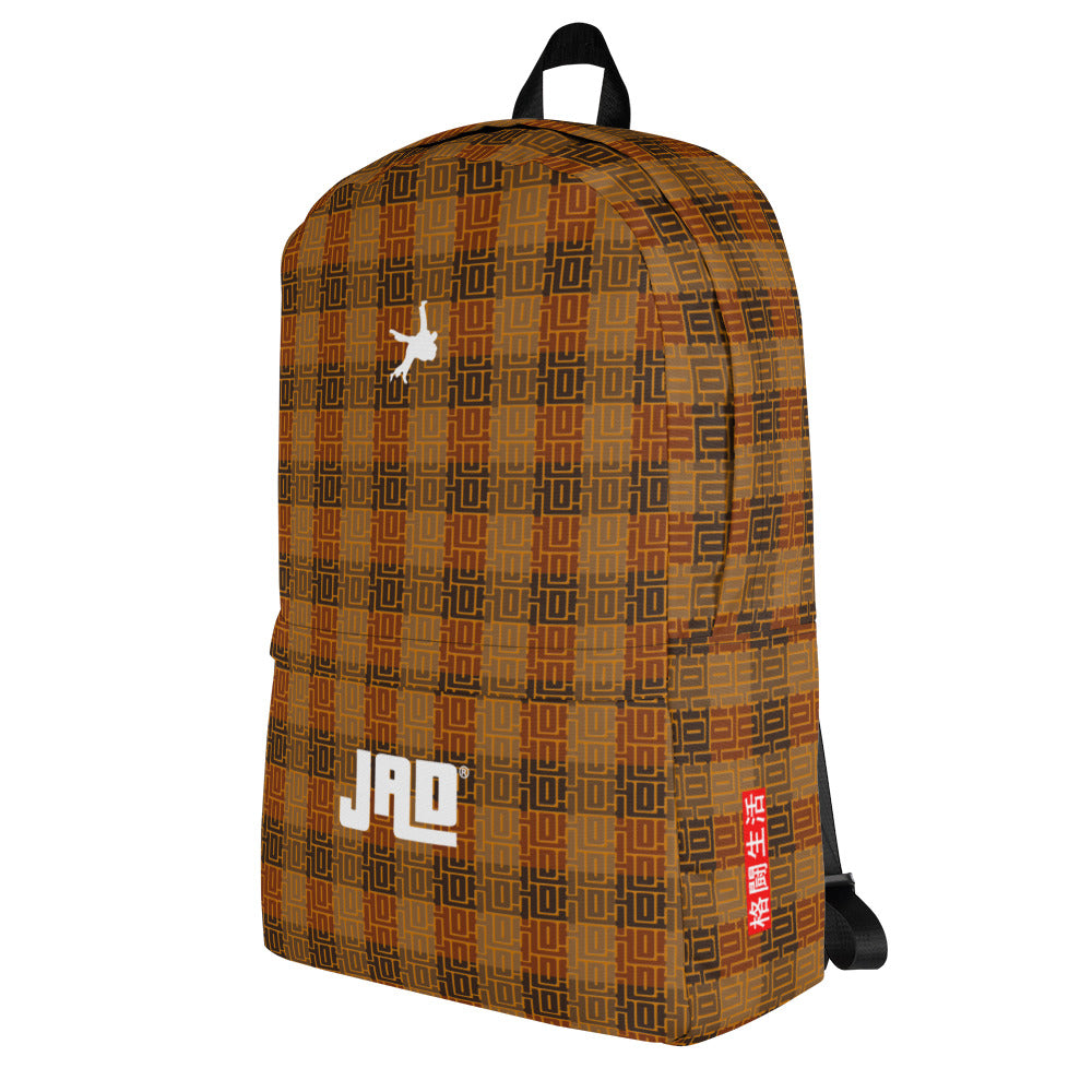 Backpack "JAD Pattern Brown"