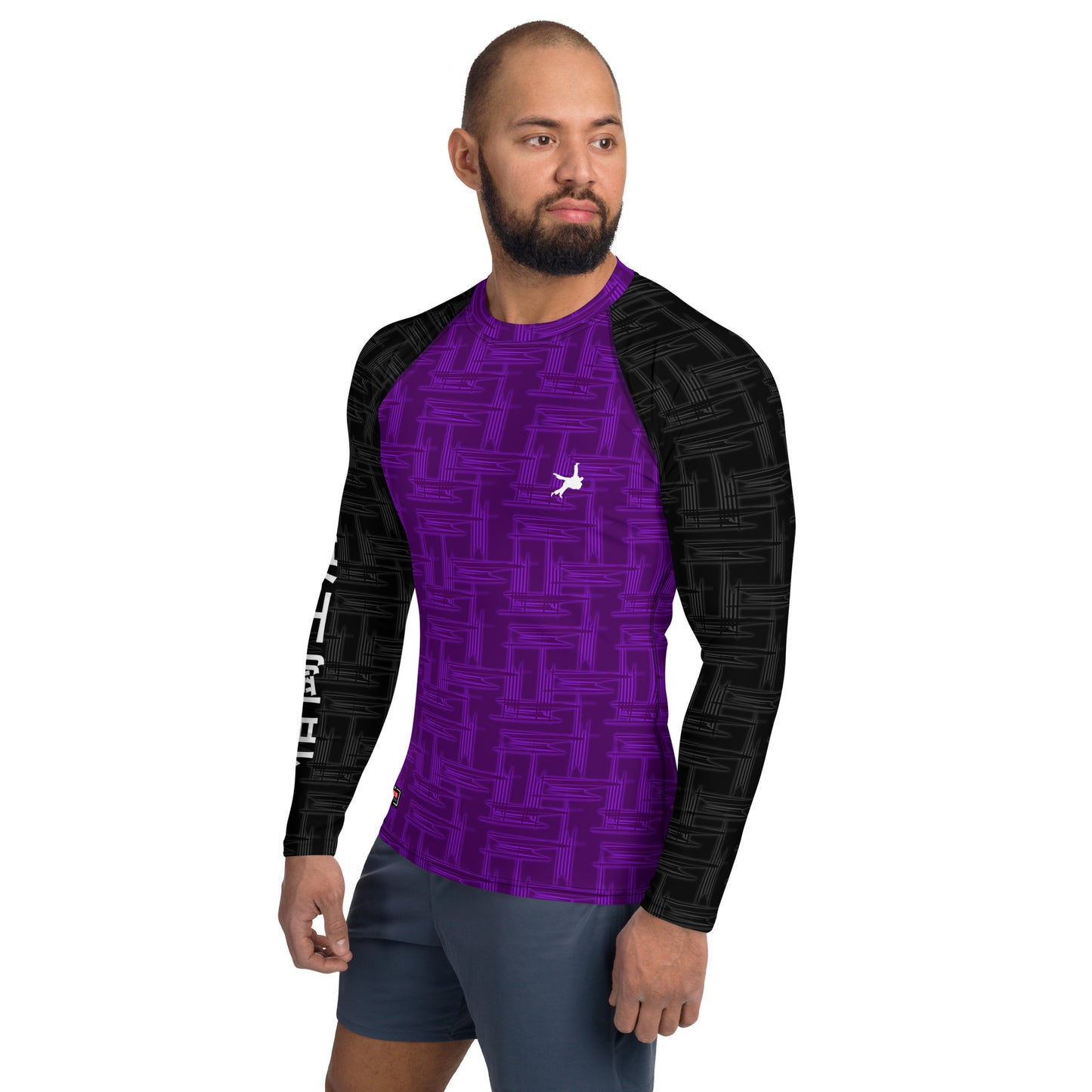 Ultimate Rash Guard 'Athletic Fighter Purple' | JAD®