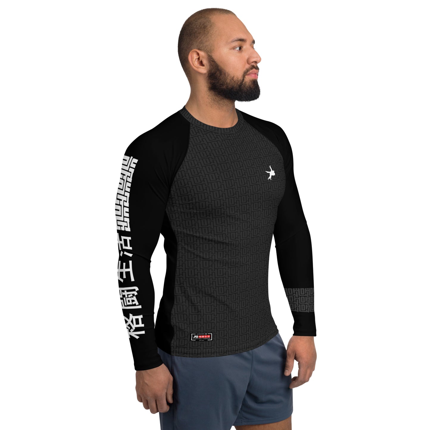 Ultimate Rash Guard 'Black Fighter' | JAD®