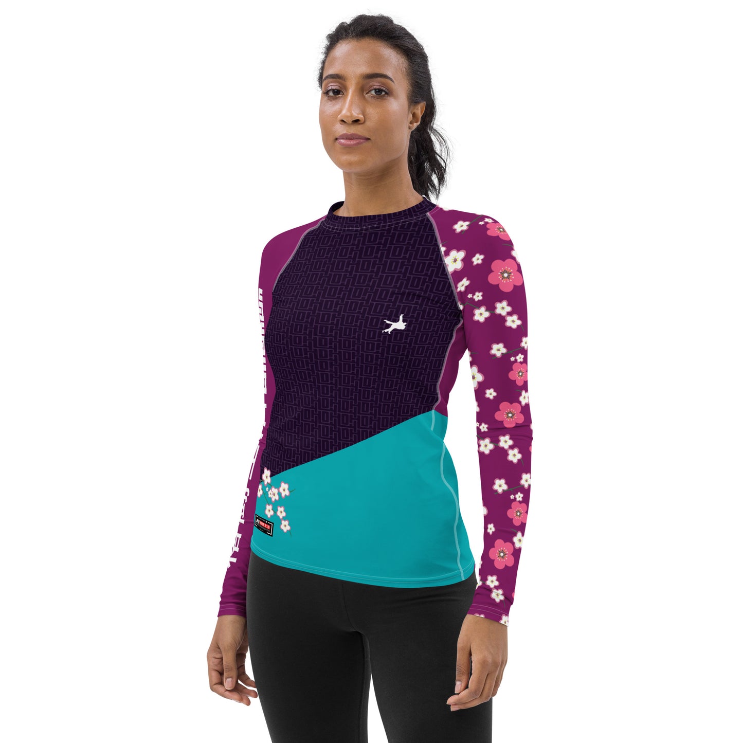 Ultimate Frauen Rash Guard 'Fighting Lady Purple' | JAD®