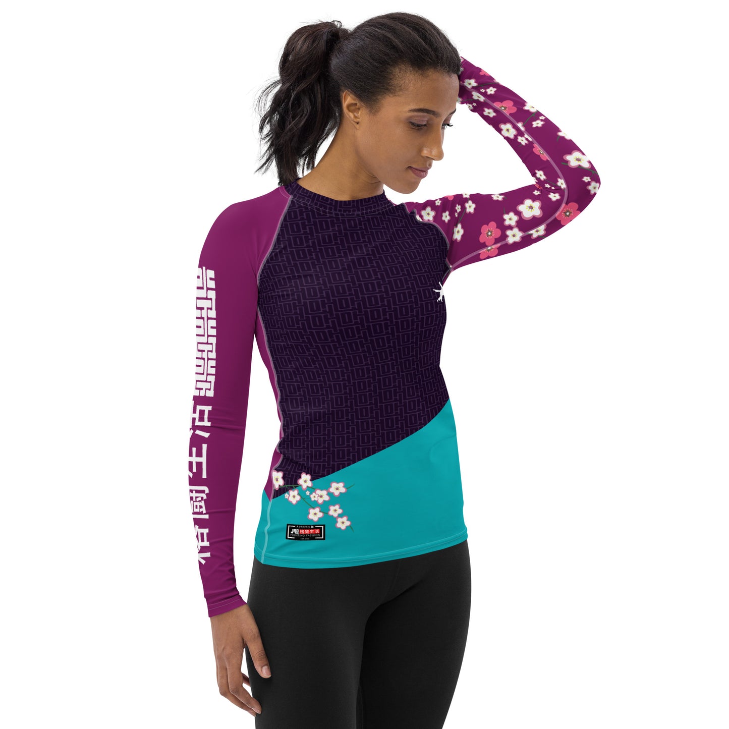 Ultimate Frauen Rash Guard 'Fighting Lady Purple' | JAD®