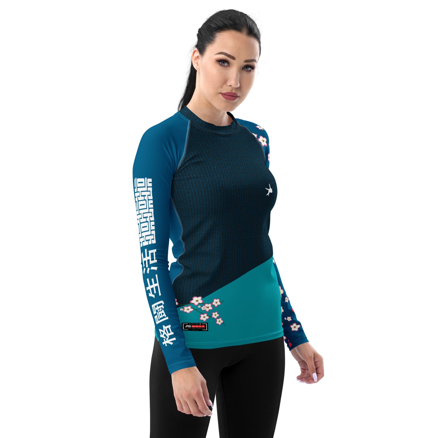 Ultimate Women's Rash Guard 'Fighting Lady Blue' | JAD®