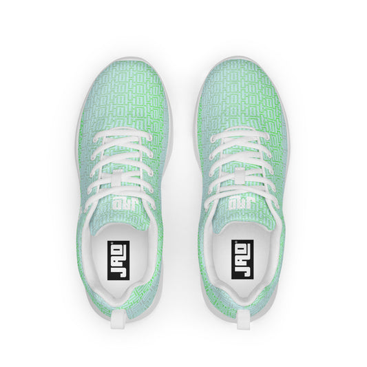 Women’s athletic shoes "Fresh Green JAD Pattern"