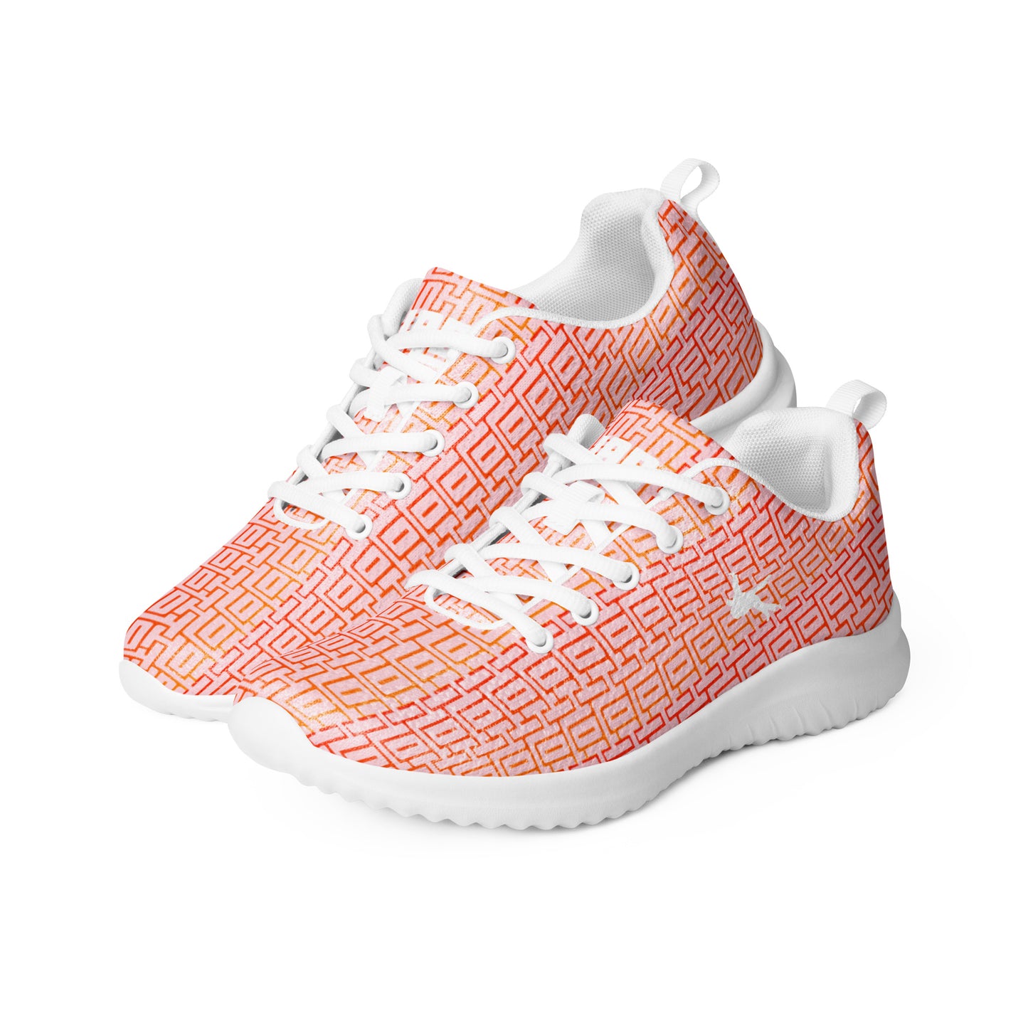 Women’s athletic shoes "Fresh Orange JAD Pattern"