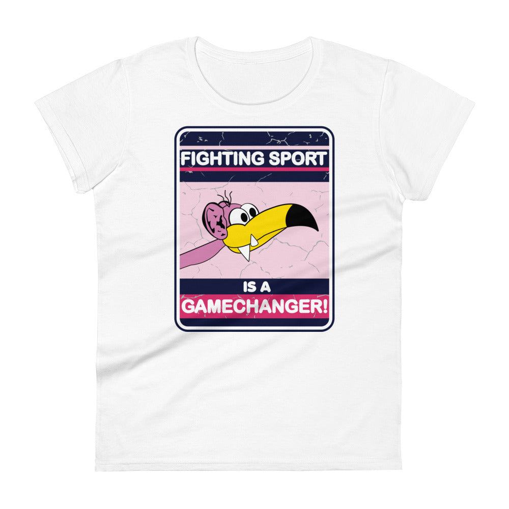 Women's t-shirt 'Gamechanger Flamingo' | JAD®