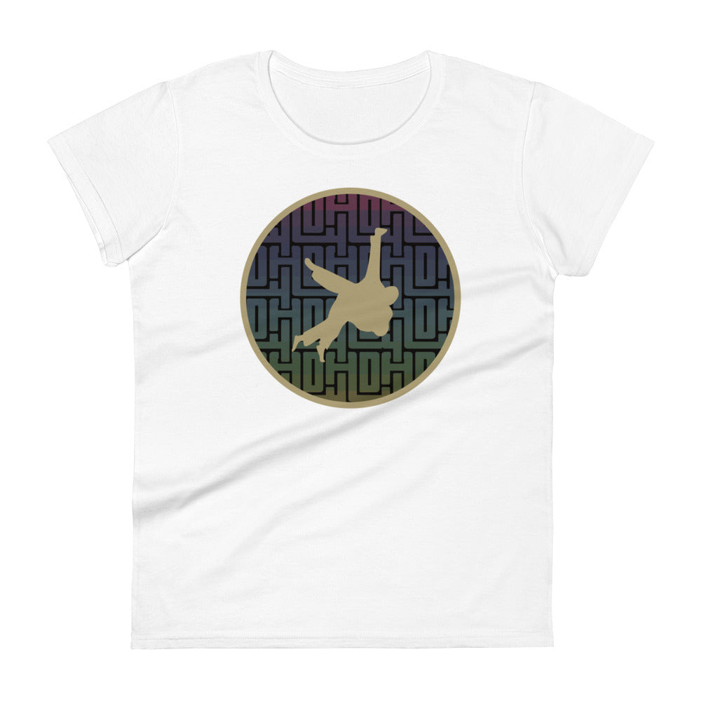 Women's t-shirt 'Fight Throw Colorful' | JAD®