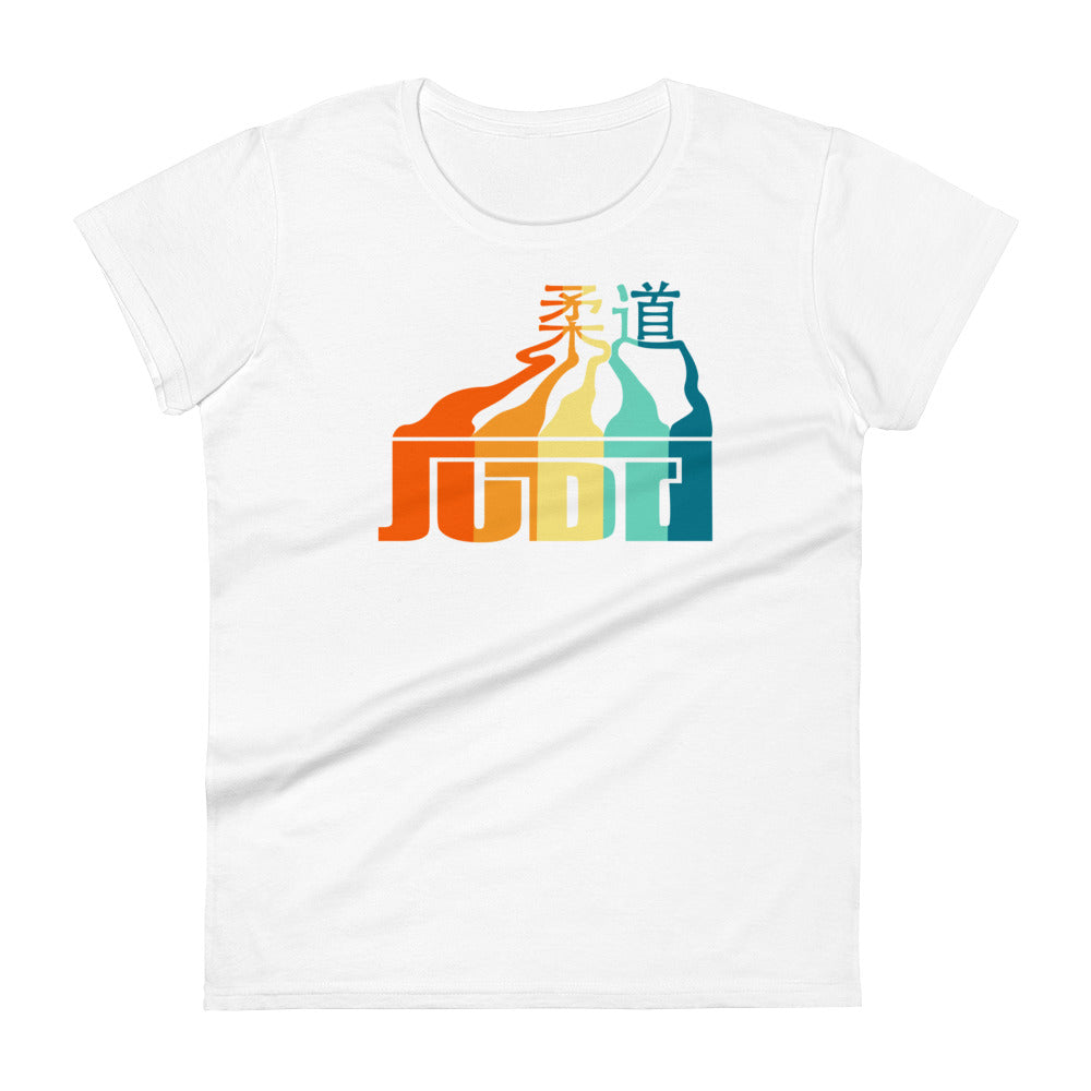 Women's t-shirt 'Kanji Judo Colorful' | JAD®