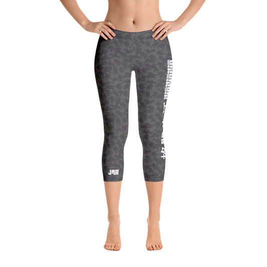 Capri Leggings "Judothrow Camouflage Grey"