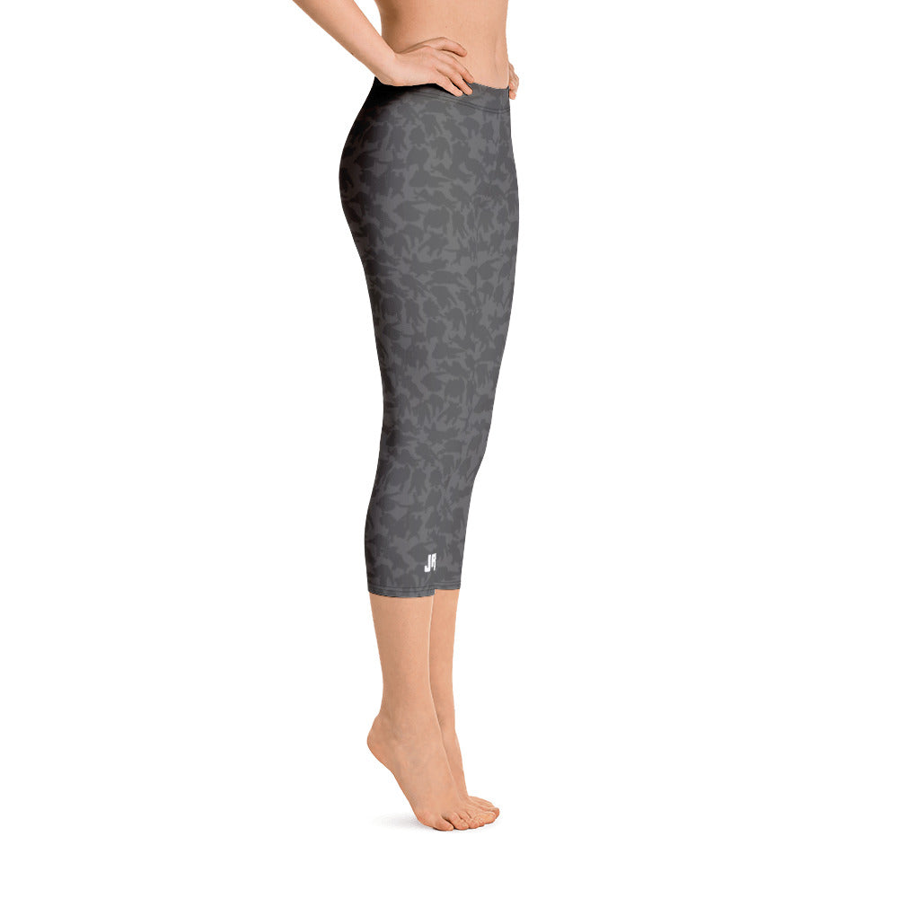 Capri Leggings "Judothrow Camouflage Grey"