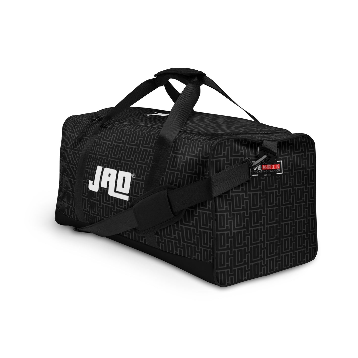 Duffle bag "JAD Pattern Black"