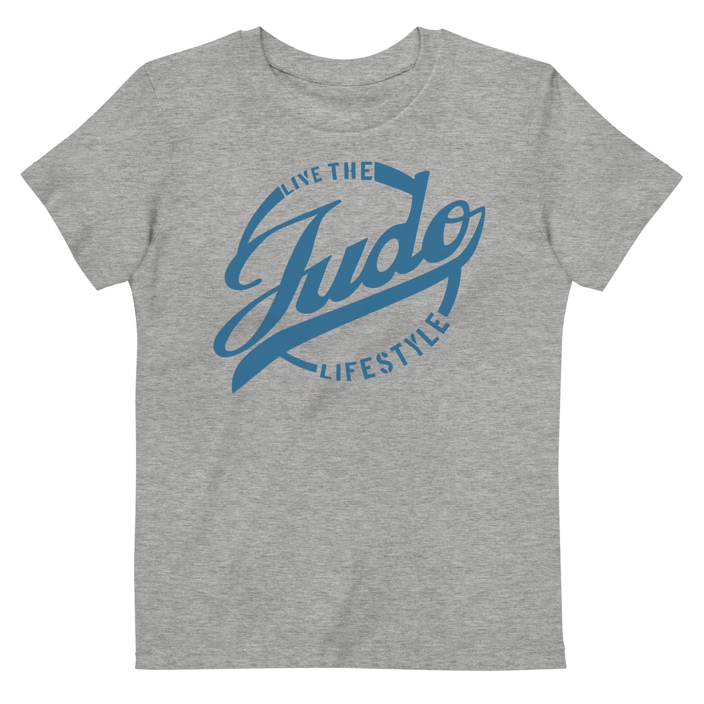 Kids T-Shirt 3-14 years "Live The Judo Lifestyle Blue"