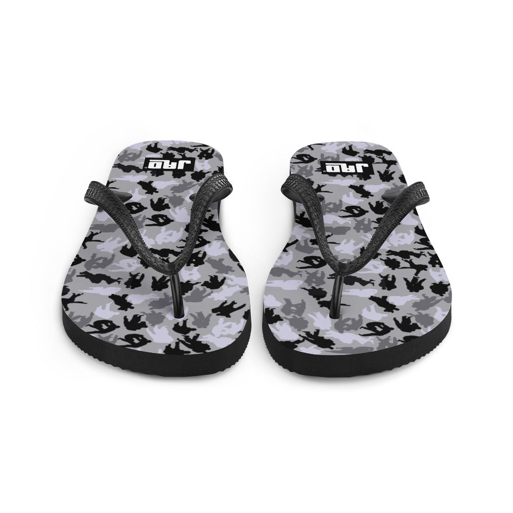 Flip-Flops "Throw Camouflage  Black & White"