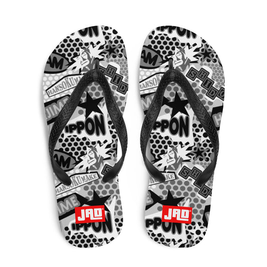 Flip-Flops "Crazy Judo Comic"