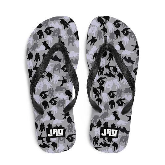 Flip-Flops "Throw Camouflage  Black & White"