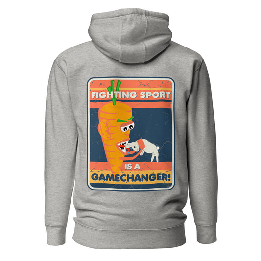 Hoodie 'Carrot - Fighting Sport is a Gamechanger' | JAD®