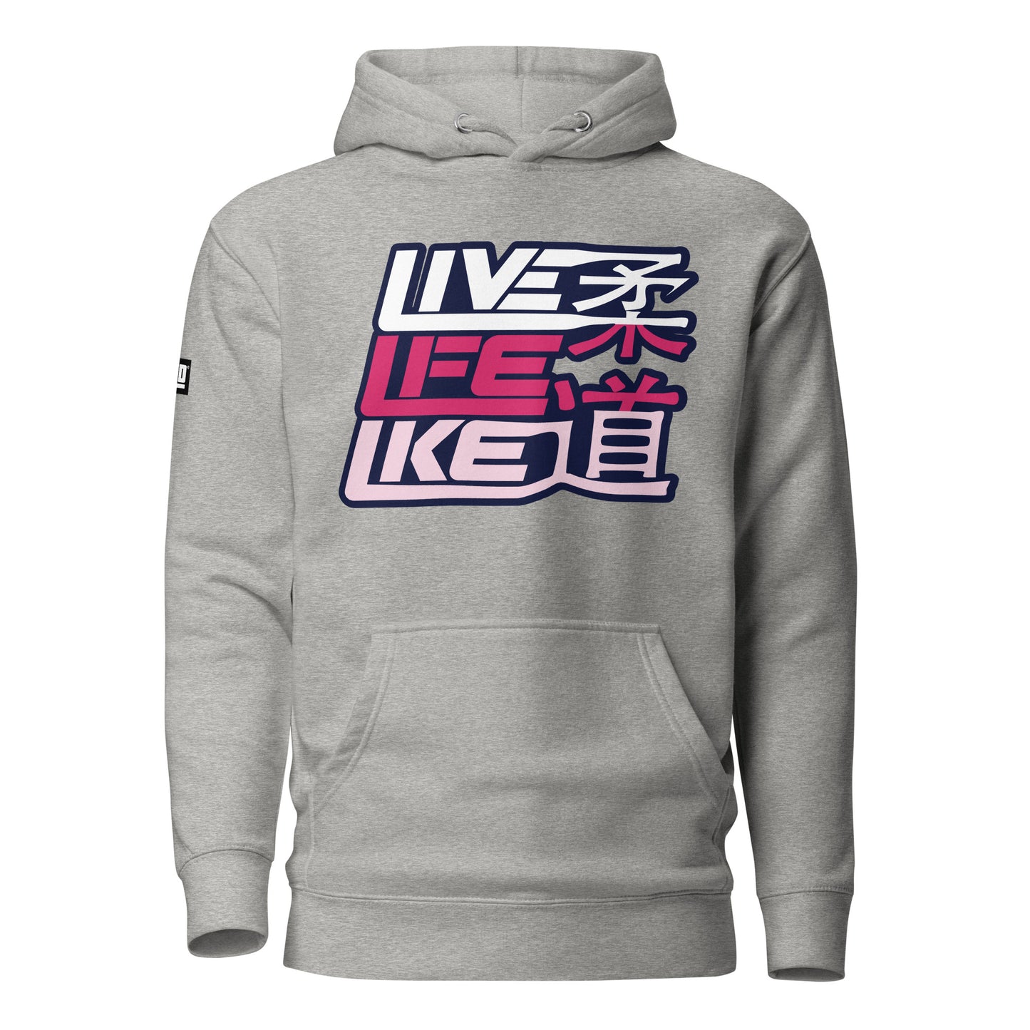 Hoodie 'Live Life Like Judo Pink' | JAD®