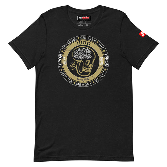 Judo T-Shirt "Ippon & der Muscle Memory Effect Skull" | JAD