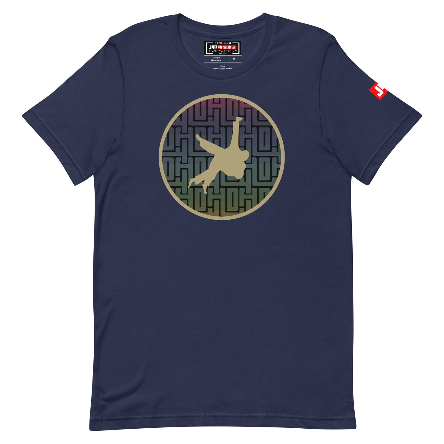 T-Shirt 'Fight Throw Colorful' | JAD®