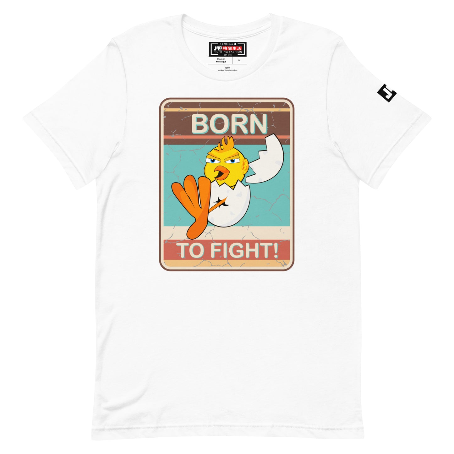 T-Shirt 'Born To Fight' | JAD®